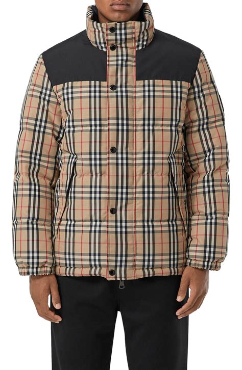 burberry reversible puffer.